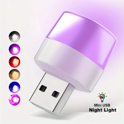 USB LED Reading Lamp 1W 5V - Eye Protection Night Light for Computers and Mobile Power Charging