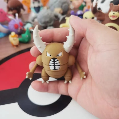 Pokemon Collectible Figures - 1:20 DIY 3D Printed Kawaii Cartoon Character Models & Kids Christmas Gift Toys