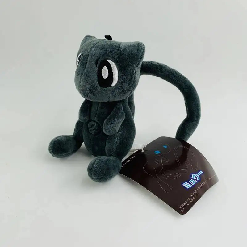 13cm Pokemon Mew Plush Keychain – Stuffed Black Mew Bag Pendant, Kids Christmas Gift & Decoration