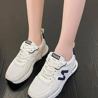 Sports Shoes for Women – 2024 Spring New Versatile Anti-Slip Casual Shoes, Soft Sole Running Little White Shoes