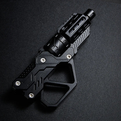 EDC QT-3000 Fidget Spinner - Metal Flip Push Slider Stress Relief Fingertip Gyro Toy