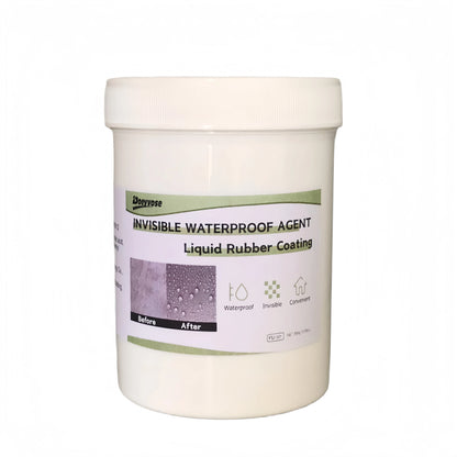 Transparent Waterproof Coating Sealant - Invisible Anti-Leak Paste for Roofs, Bathroom Walls, and Crack Repair with Brush