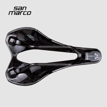 3D Printed San Marco SLR Bike Saddle - Ultralight Breathable Carbon Road & MTB Seat 245×145mm