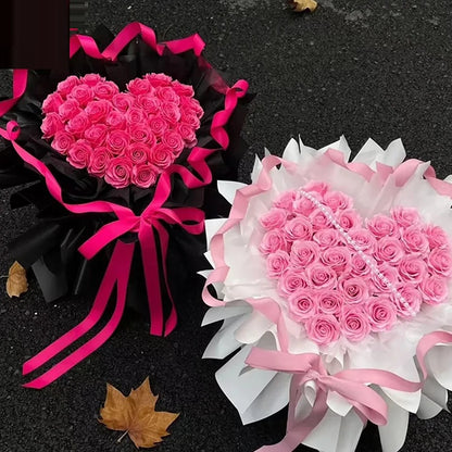 Plastic Flower Packaging Liner – Plant Stand & Fixed Bouquet Base for Floral Crafts and Supplies