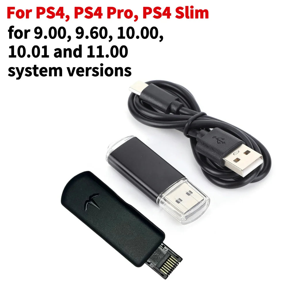 One-Key JB Tool Mod Kit – USB Dongle & Type-C Cable Adapter for PS4 FW 9.0-11.0 System