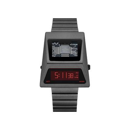 Men’s Y2K Multifunction Waterproof Watch - Stylish Driver’s Wristwatch