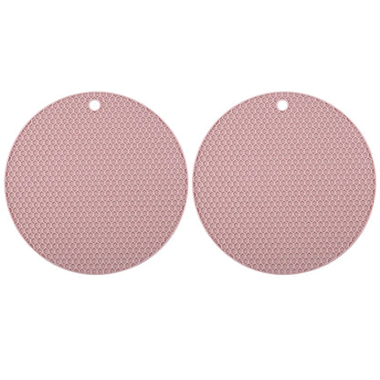 2/4 PCS Multifunction Heat Resistant Silicone Mats – Nonslip Drink Coasters, Pot Holders & Kitchen Placemats