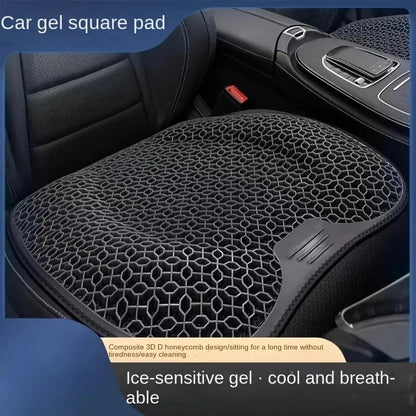 Honeycomb Gel Seat Cushion - Breathable Ergonomic Chair Pad for Car, Office & Home