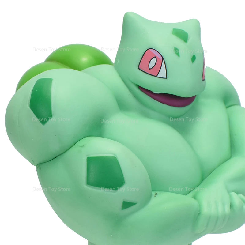 13 Styles Pokémon Muscle Figures – Magikarp, Snorlax, Dugtrio, Psyduck, Squirtle, Bulbasaur, Gengar PVC Action Toys