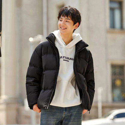 Semir 2024 Winter Down Jacket – Windproof, Waterproof Puffer Coat for Men and Women, Cold-Proof Outerwear for Couples