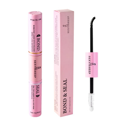 48H Eyelash Glue and Seal for Clusters – Strong Hold, Long-Lasting Adhesive for Lash Extensions