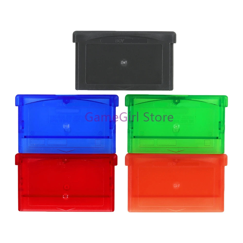 100PCS GBA Game Card Shell Set - Protective Cartridge Cases with Screws for Game Boy Advance GBM GBA SP NDS NDSL