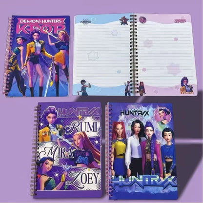 K-POP A5 Loose Leaf Notebook — Student Diary & Writing Journal — School Supplies Gift for Kids & Teens