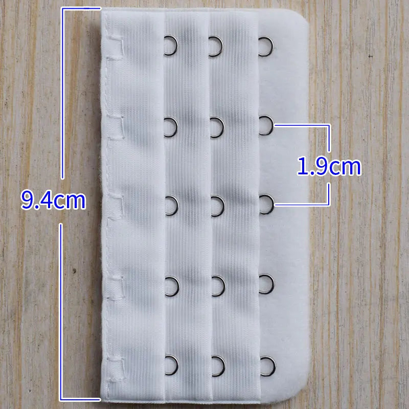2PCS/4PCS Strap Extender Set – 3-Hook, 5-Row Adjustable Candy Color Bra Extenders for Women