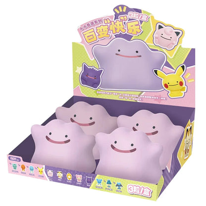 Funism Pokémon Palmsize Wonders Ditto Blind Box - Mini Anime Figure, Desktop Decoration and Collectible Gift
