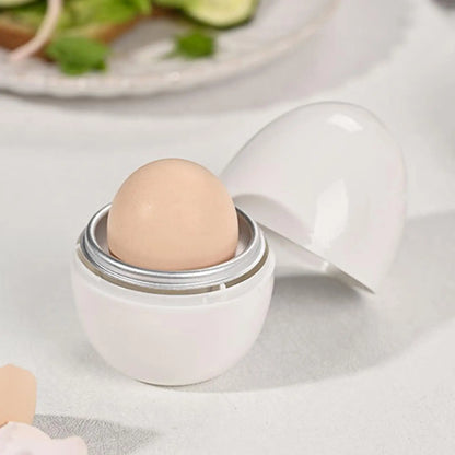 Microwave Egg Cooker - Boiled Egg Steamer with Lid for Quick Hard & Soft Boiled Eggs Kitchen Cooking Gadget
