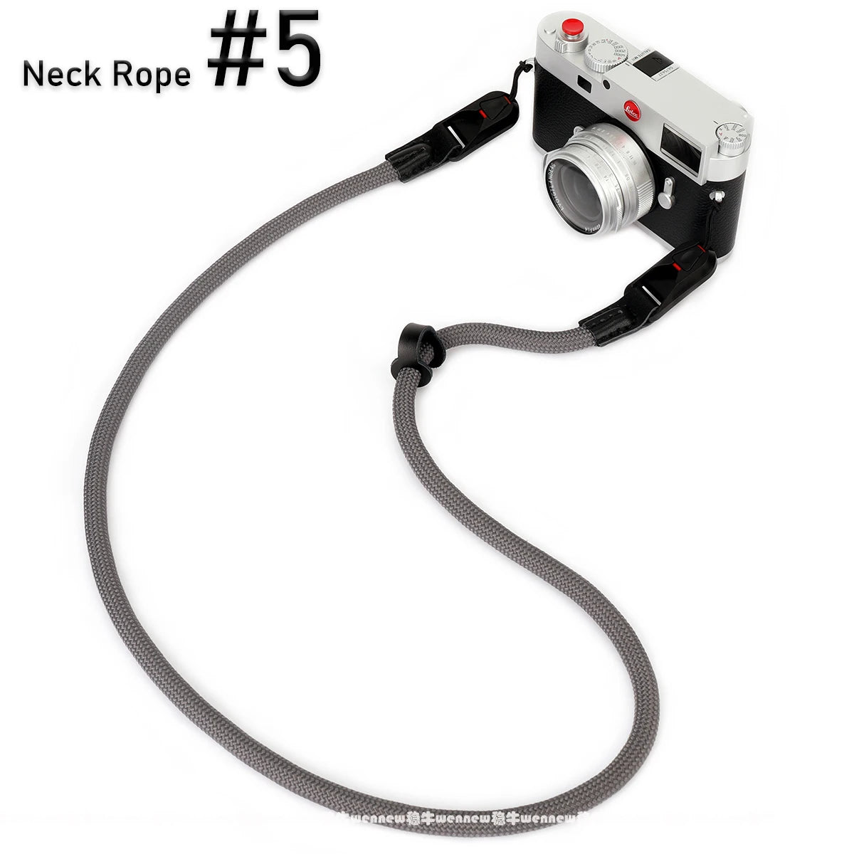 Nylon Rope Sling Quick Release Camera Strap – Wrist & Neck Shoulder Strap for Fujifilm, Sony, Nikon, Canon & Leica Mirrorless Cameras