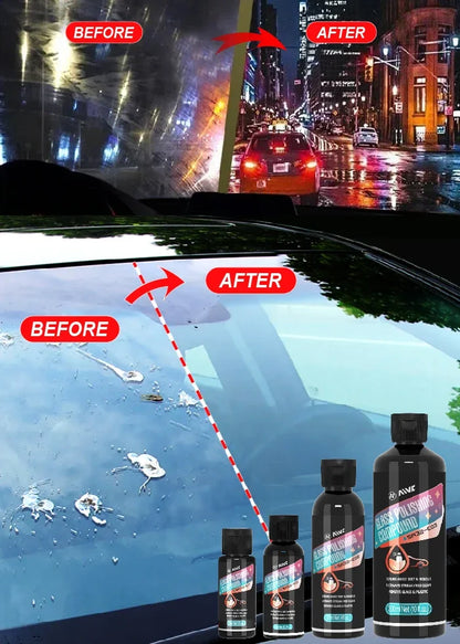 Glass Polishing Compound & Oil Film Remover – Car Windshield Deep Cleaning Paste for Clear Windows & Auto Detailing