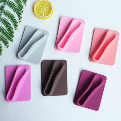 Silicone Lipstick Phone Case — Soft Protective Mobile Holder & Cover for Smartphones