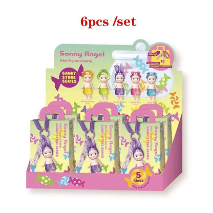 Sonny Angel Candy House Series Blind Box Doll — Cute Keychain Pendant, Handmade Trendy Gift for Girls’ Birthday