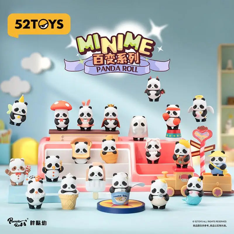 Genuine 52toys PandaRoll Fat Baby Mini Blind Box – Cute Trendy Collectible for Girls Desktop Gift