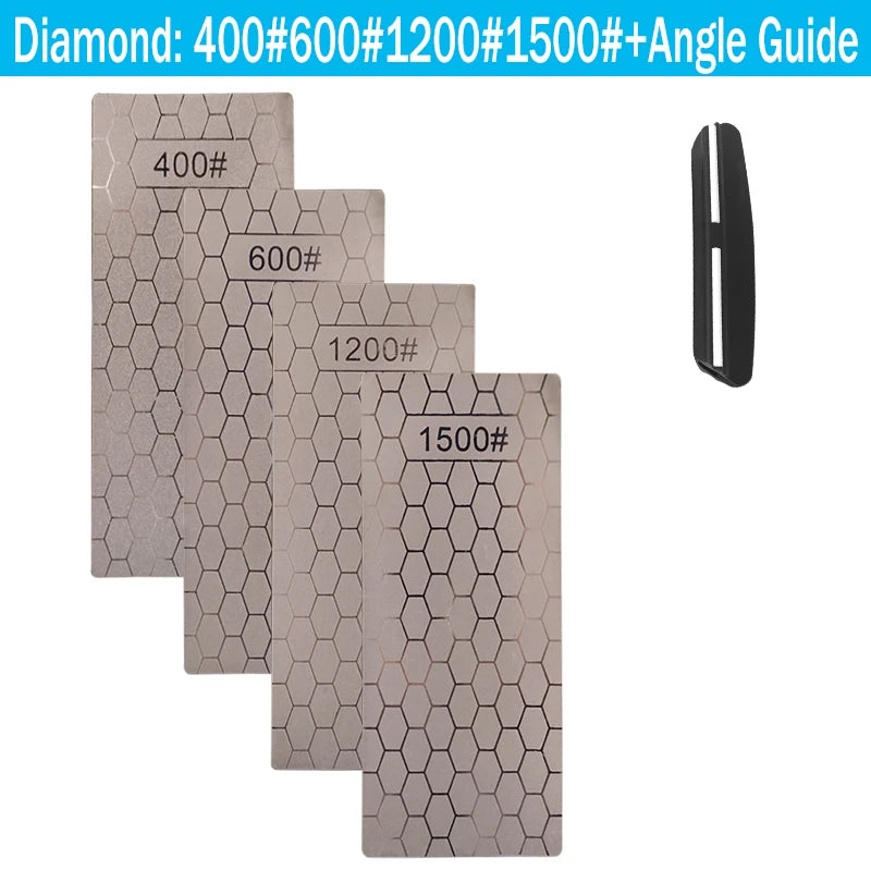 Diamond Sharpening Stone Bar | Knife Sharpener Whetstone for Grinding & Honing | No Base