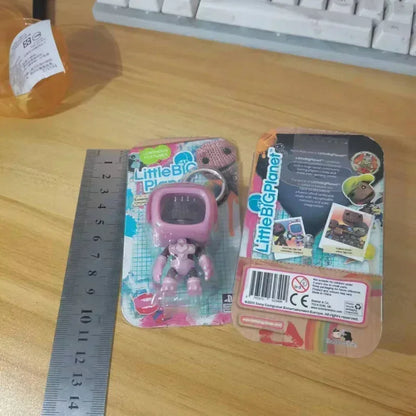 Little Big Planet Sackboy Keychain - Cute Kawaii Anime Game Figurine Toy and Collectible Gift