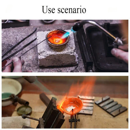 High Temperature Quartz Crucible Bowl 100g–5000g – Furnace Melting & Casting Tool for Gold & Silver Jewelry Refining