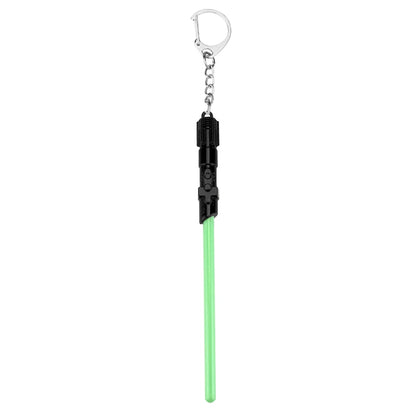 Star Wars Spaceship & Lightsaber Keychain – Metal Pendant Keyring, Cosplay Jewelry Gift for Men