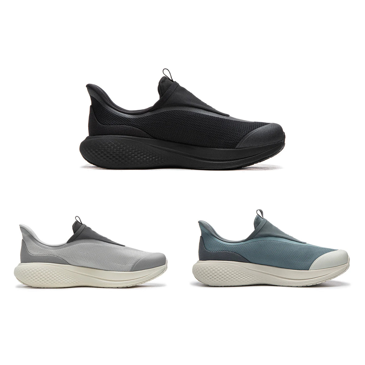 Li-Ning SOFT GO 3 Slip-On Shoes - Breathable COMFOAM Casual Walking Sneakers for Men