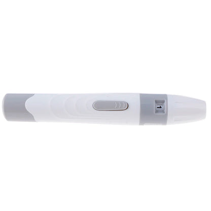 Lancet Pen Lancing Device for Diabetics – Adjustable Depth Blood Sampling Tool for Safe and Easy Glucose Testing