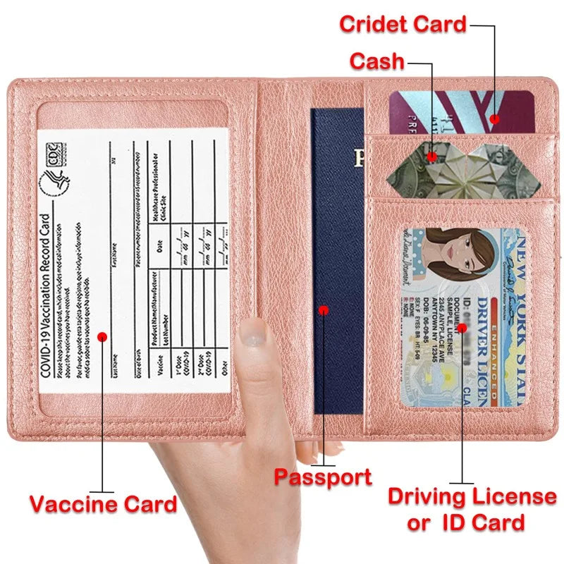Leather Car Registration & Insurance Holder – Men's Driving License Cover, Auto Documents & Credit Card Storage Bag