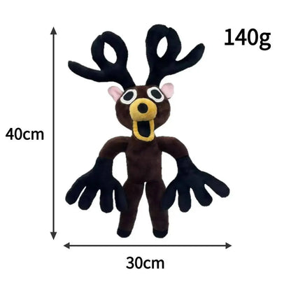 2026 New 99 Nights in the Forest Plush – Brown Elk, White Owl Stuffed Dolls & Pillows for Kids’ Gifts