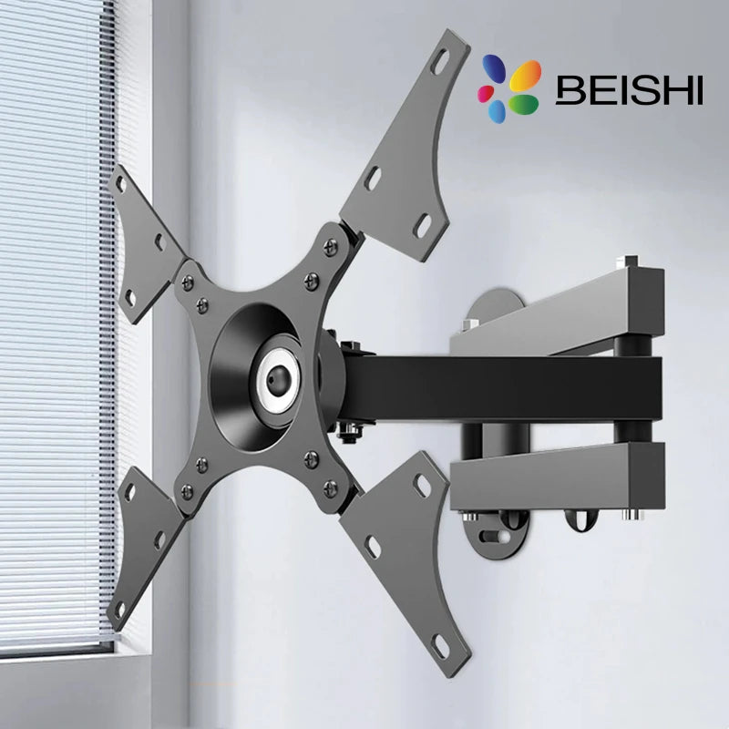 Universal Adjustable TV Wall Mount Bracket – Rotatable Holder for 14-32" LCD & LED Flat Panel Monitors