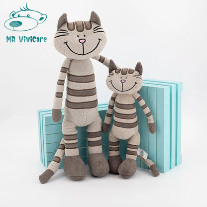 MR ViviCare Cat Plush Toy – Small Soft Stuffed Animal for Kids, Cute Simulation Plush, Birthday Gift & Photo Prop for Girls