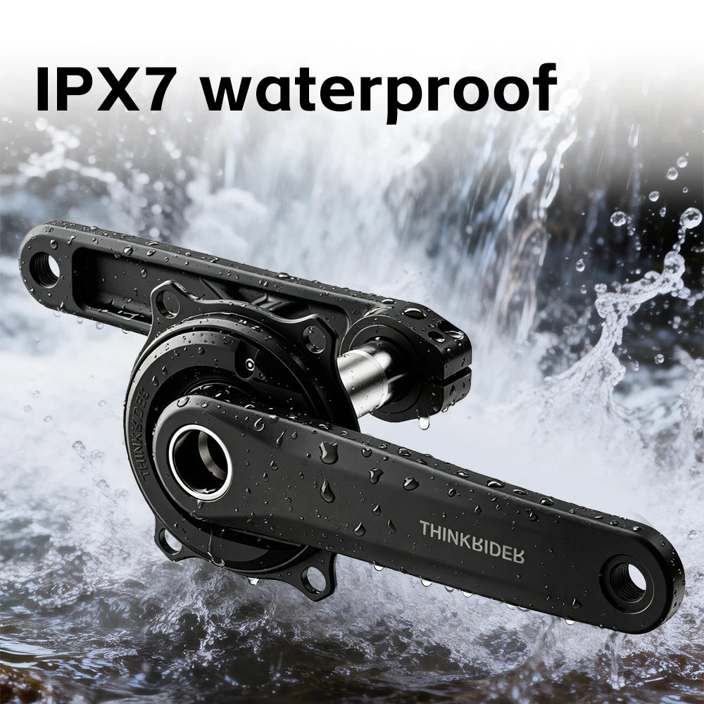 THINKRIDER PP5 Bike Power Meter - 4-Bolt 110BCD Cadence Crankset for Shimano