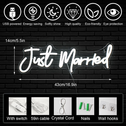 Better Together Neon LED Sign – Home, Wedding & Bar Wall Decor for Bedroom, Party & Gift