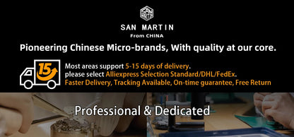 San Martin 39mm NH34 BB GMT Automatic Mechanical Sport Watch — Sapphire Luminous Waterproof 100m for Men Relogio SN0054