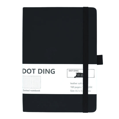 A5 Softcover Dotted Notebook – Kawaii Notepad, Weekly Planner, Diary for Students & Office Supplies