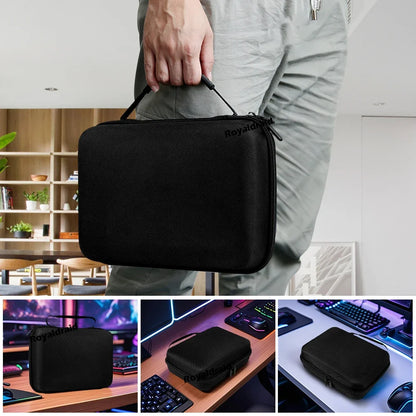New PS5 Dual Controller Storage Bag – Portable Shockproof Travel Case for PS5, PS4, Switch Pro & Xbox Series Gamepads