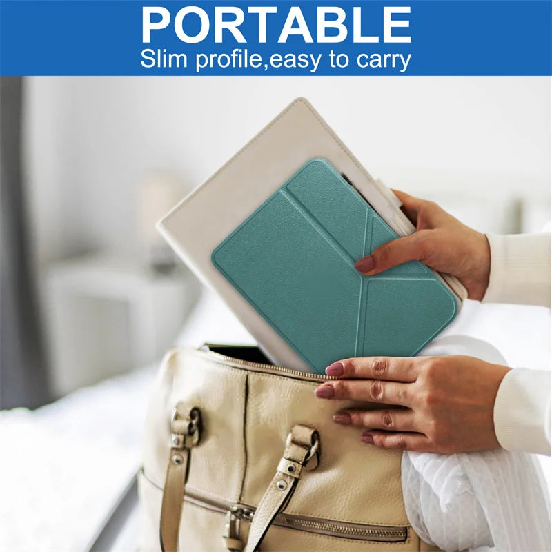 Funda Case for Kobo Clara Colour 2024 – Multi-Fold Magnetic Cover, Auto Sleep, Fits Kobo Clara 2E & Clara BW (6")