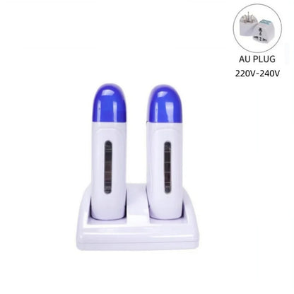Double Roll-On Wax Warmer – Efficient Hair Removal Machine for Arms, Legs, Face & Body