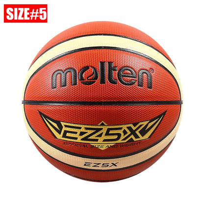 2025 Molten Basketball — Official Size 5/6/7 PU Indoor & Outdoor Ball for Men, Training, Match & Team Games