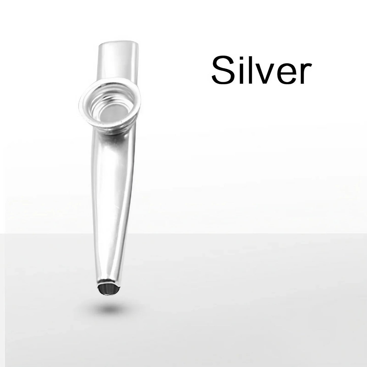 Lightweight Aluminum Alloy Kazoo – Simple Design Musical Instrument for Guitar Players & Music Lovers