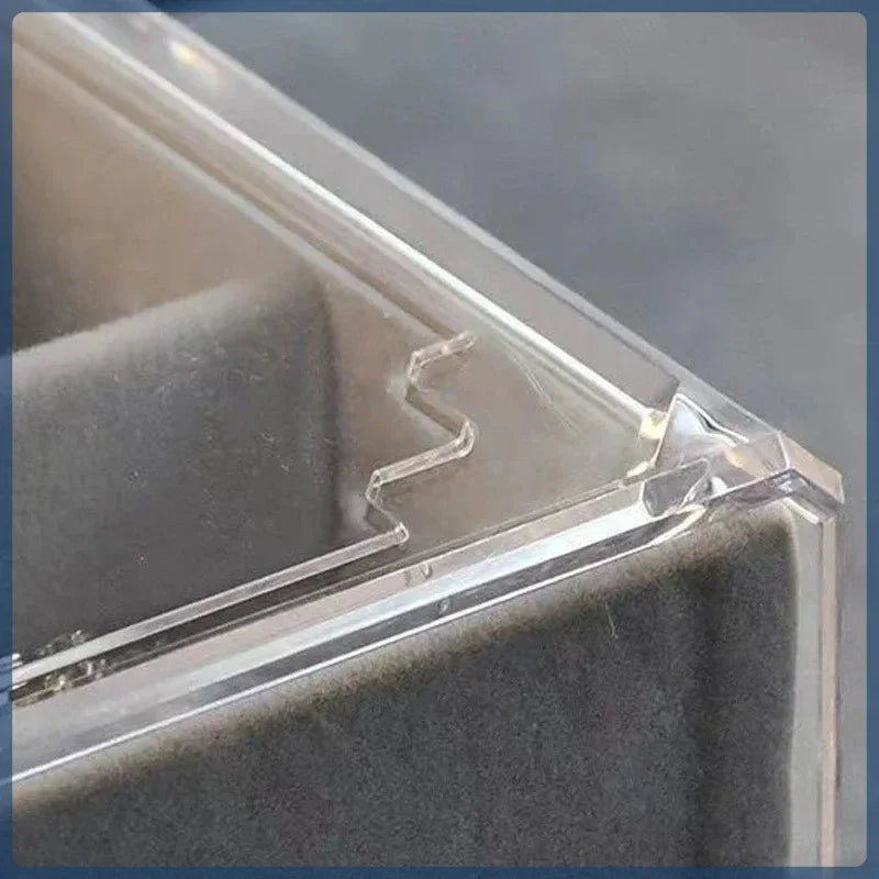 3-Drawer Jewelry Storage Box - Dustproof, Anti-Oxidation Organizer for Earrings, Rings & Bracelets
