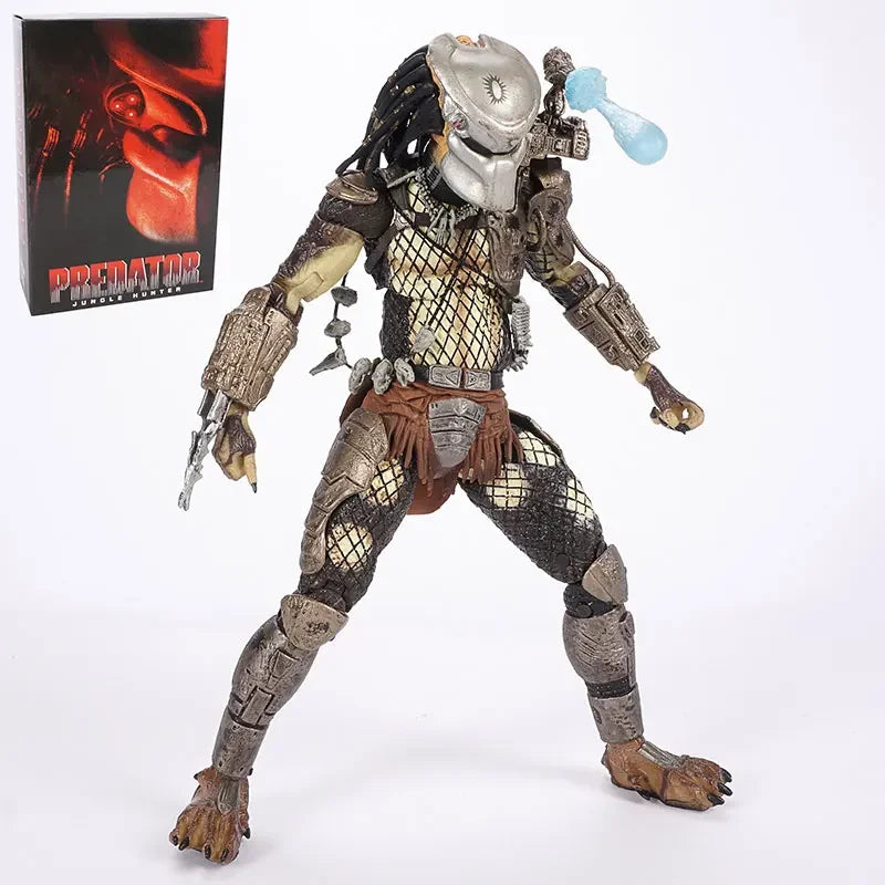 NECA Predator Jungle Hunter vs Alien Eggs Action Figure – 7 Inch Classic Movie PVC Collectible Model Toy