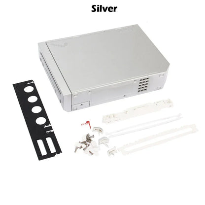 11 Colors Replacement Full Case Cover for Wii Game Console – Black, White, Blue, Transparent Housing Shell with Buttons & Retail Packing