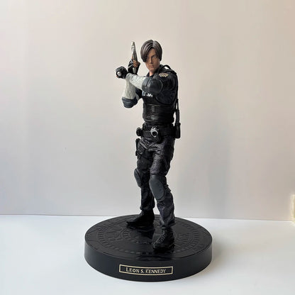 Biohazard RE Jill Valentine & Leon S. Kennedy Anime Figure – Evil Game Collectible Statue for Birthday Gifts