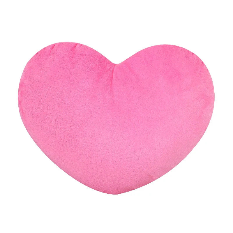 Cute Heart-Shaped Plush Pillow – Soft Sleeping Cushion for Living Room Decor, Valentine’s Day Gifts, Comfortable Sofa Pillow (15/20/30cm)