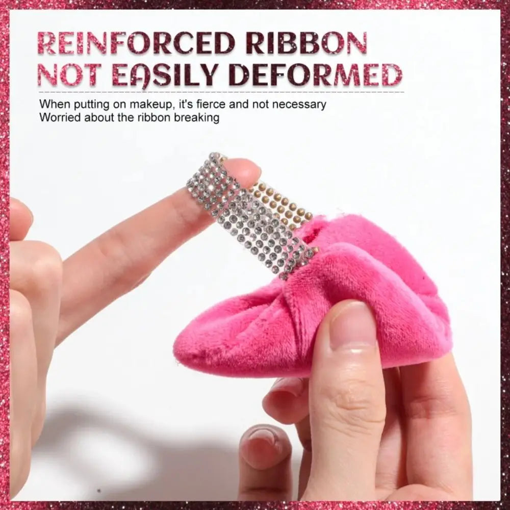 Diamond Triangle Velvet Powder Puff – Soft Makeup Sponge for Smooth Facial Foundation Application